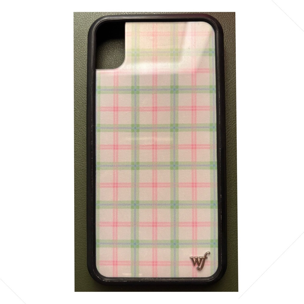 Plaid Pattern iPhone XR Case - Wildflower